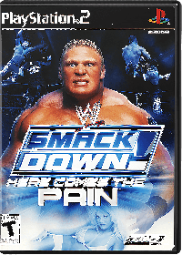 WWE Smackdown Here Comes the Pain JP Playstation 2 JP box art